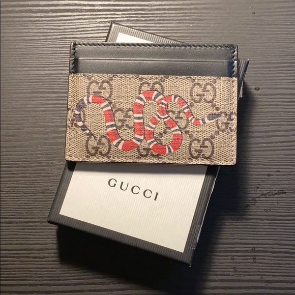 Gucci Other - Gucci King Snake Card Wallet